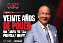 Veinte años de poder no caben en una promesa nueva