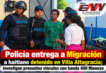 Policía entrega a Migración a haitiano detenido en Villa Altagracia; investigan presuntos vínculos con banda 400 Mawozo