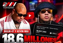 Bulin 47 y Kevin Wai rozan los 19 millones de vistas con «Dame Hombro» en apenas 14 días