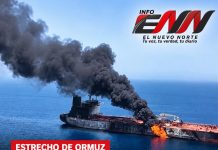 Tres petroleros se incendian tras presunto choque con minas en el estrecho de Ormuz, según Irán