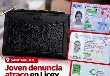 Joven denuncia atraco en carretera de Licey y solicita ayuda para recuperar sus documentos