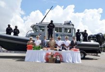 Armada Dominicana recibe lancha de US$1.9 millones donada por Estados Unidos para reforzar vigilancia marítima